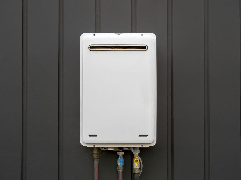 Tankless Heater Installation detail